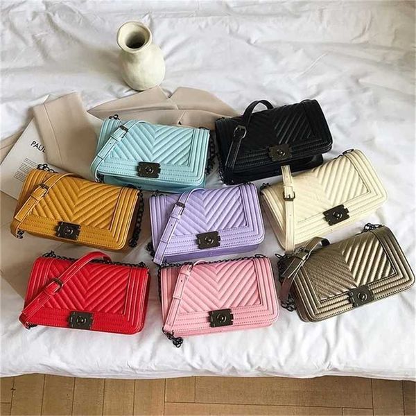 

26% off handbag 2023 new bag women's lattice embroidery line hand leisure shoulder messenger chain