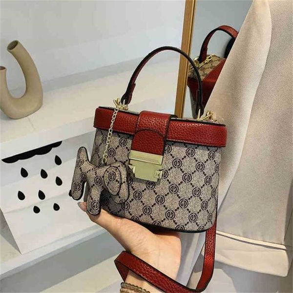 

32% off handbag 2023 new bag women's sense female korean printing portable trend