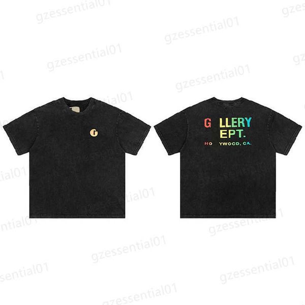 

classic colorful designer shirts fashion brand dept letters printed short-sleeved street men and women hip-hop casual t-shirt for summer clo, White;black