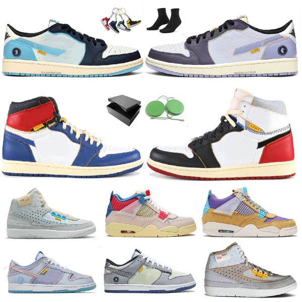 

2023 new basketball shoes union la x 1 high og nrg low white storm blue varsity red wolf grey shoes men 1s sneakers with a6c21