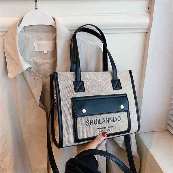 

26% off handbag 2023 new bag women's canvas print letter