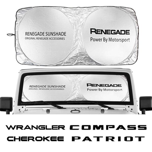 

car windshield sun shade auto parasol for jeep renegade wrangler cherokee patriot compass trailhawk rubicon commander liberty