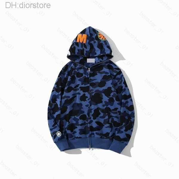 

high1 quality shark hoodies mens womens fashion men designers hoodys stylist cartoon sharks printing hoodie jacket man casual sweatshirts 7h, Black