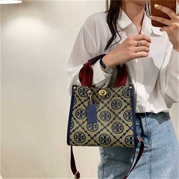 

32% off handbag 2023 new bag hand niche canvas embroidery