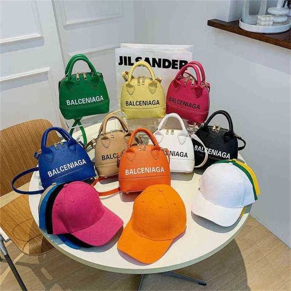 

26% off handbag 2023 new bag women simple letter printing candy color hand-held shoulder messenger exotic shell