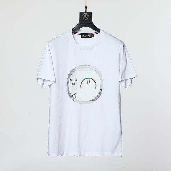 

marcelo berrett 2023ss new men's t-shirts mens designer brand t shirts women short sleeve italy fashion 3d printing quality 100% cotton, White;black