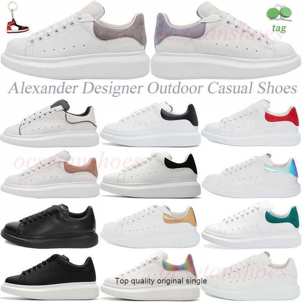 

mens trainers shoes alexander men women mc black white sole queens light gold rainbow shock pink designer womens outdoor casual walking