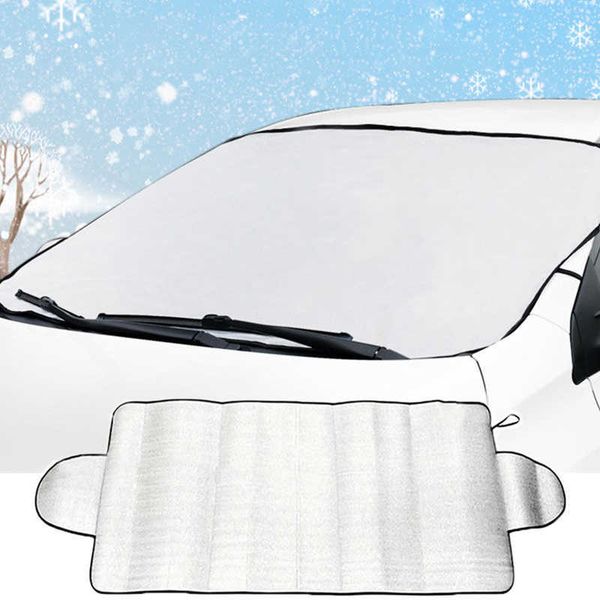 

car window sunshades foldable car snow cover winter windshield sunshade outdoor waterproof anti-uv protection auto accessories