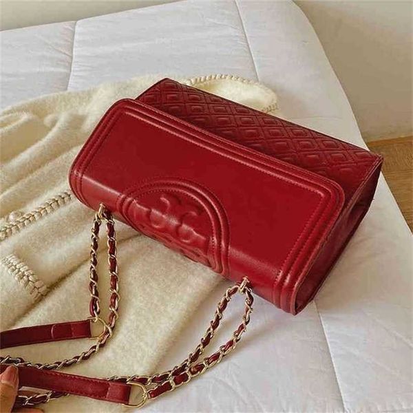 

12% off handbag 2023 new bag trend sense red wedding bride female spring and style chain armpit