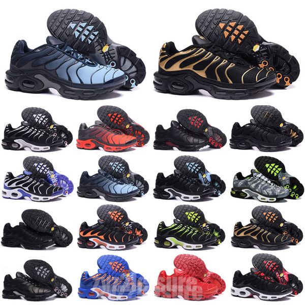 

tennis plus tn running shoes tns men women womens mens sneakers 40-48, Black