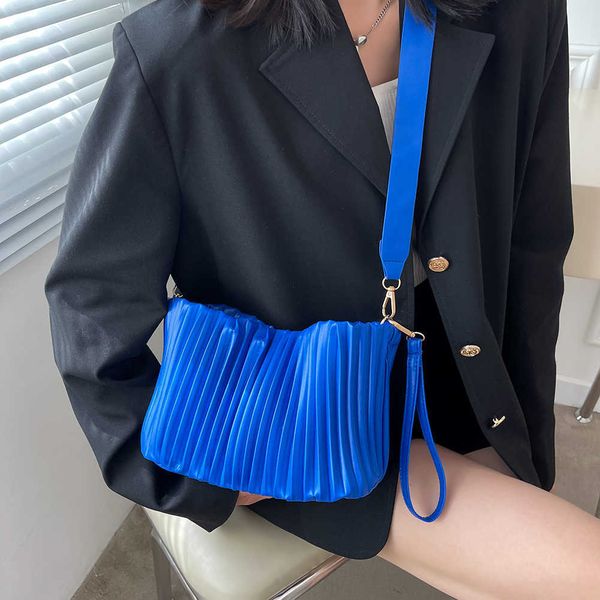 

evening bags fashion pleated crossbody handbags pu leather women solid color bucket coin purse women solid bucket shoulder bags ladies walle