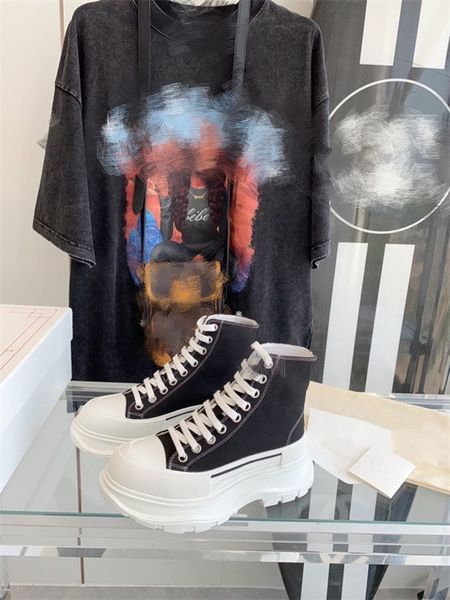 

2023 designer casual dress shoes sneakers men runner bounce sneaker antiskid light sole flat platform suede trainers size35-44 sy220507, Black