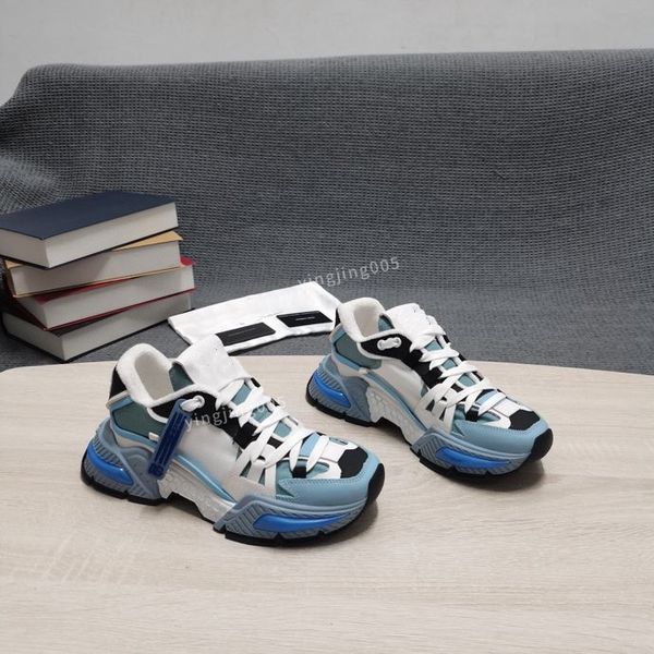 

2023 designer luxury sneaker men women casual shoes genuine leather sneakers party velvet calfskin mixed fiber shoe, Black