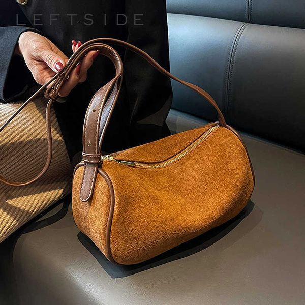 

hbp small scrub leather zipper crossbody bags for women solid color bucket bag handbags 2023 trends winter new in