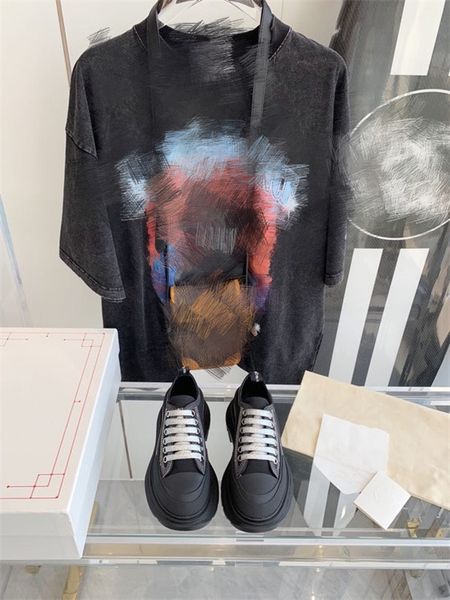 

mens designer leather casual shoes decoration men genuine leathers joining together low to help sneakers, Black