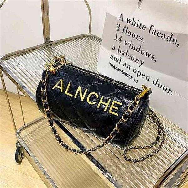 

10% off handbag 2023 new bag women's rhombic cylinder trend style