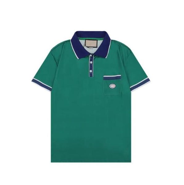 

men's classic polo shirt english cotton short sleeve designer brand summer tennis men's t-shirt, White;black