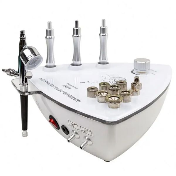 

2 in 1 oxygen spray diamond microdermabrasion peeling tip beauty machine for facial care