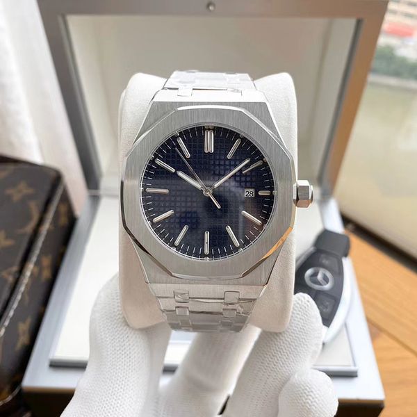 

5a mens watch designer luxury automatic movement watches rose gold size 42mm 904l stainless steel strap waterproof sapphire orologio., Slivery;brown