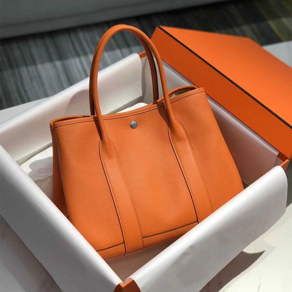 

factory wholesale designer h ormes totes handbags handmade wax line country garden bag mommy togo leather tote large capacity shopping handb