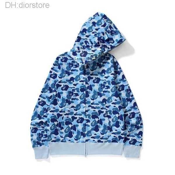 

men's hoodies designer cardigan men women 3d printing stylist jacket hoodie camouflage print quality sweatshirts for male 7 colors 79jd, Black
