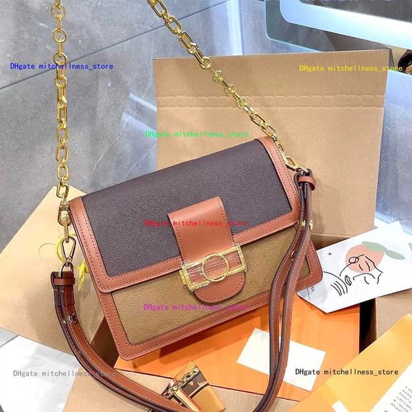 

shoulder bags dauphine fashion chain handbags crossbody women luxurys designer leather hobo totes messenger bag wallet with box ggs