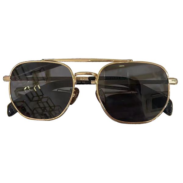 

db original customized square metal sunglasses for men and women, light metal, 4 kinds of high-definition mirrors, electroplating and painti, White;black