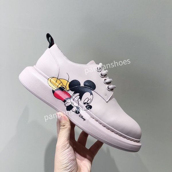 

2023 new sneakers shoes women genuine leather woman casual shoe size34-46, Black