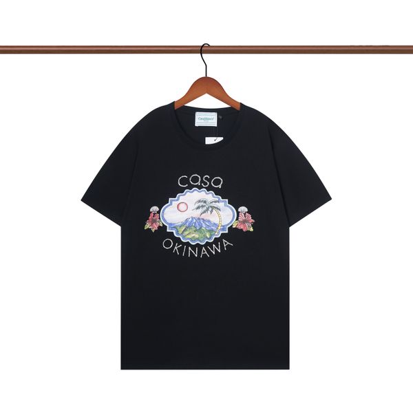 

casa mens t shirts women designer sports clothes men t shirts hip hop casual tees us size s-xxl 1uh4u, White;black