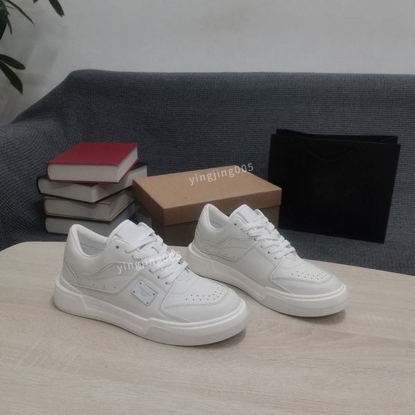 

2023 mens sneakers boots trainers shoes runner shoes for men womens runners flats genuine leather casual shoes, Black