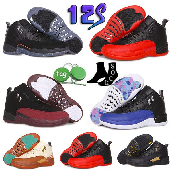 

jumpman 12 men basketball shoes 12s playoffs royalty taxi stealth reverse flu game hyper royal twist utility dark concord mens trainers 40-4