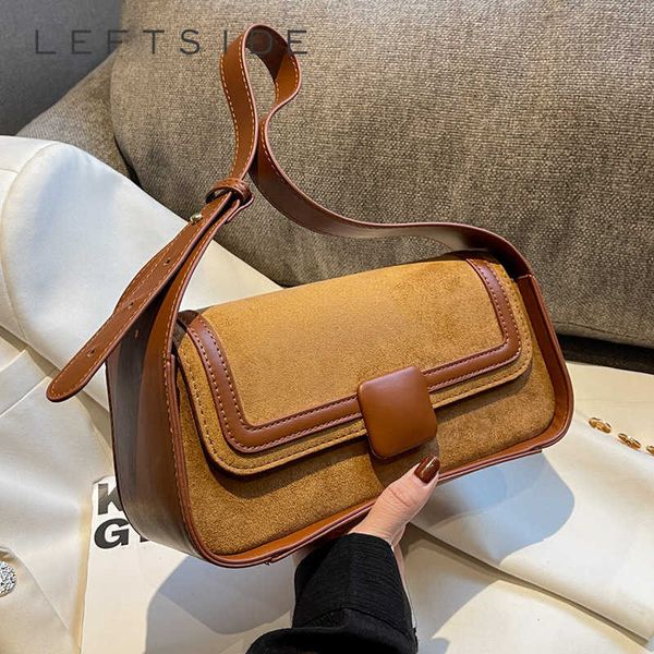 

hbp vintage shoulder side bags for women small pu leather new 2023 trend fashion handbags