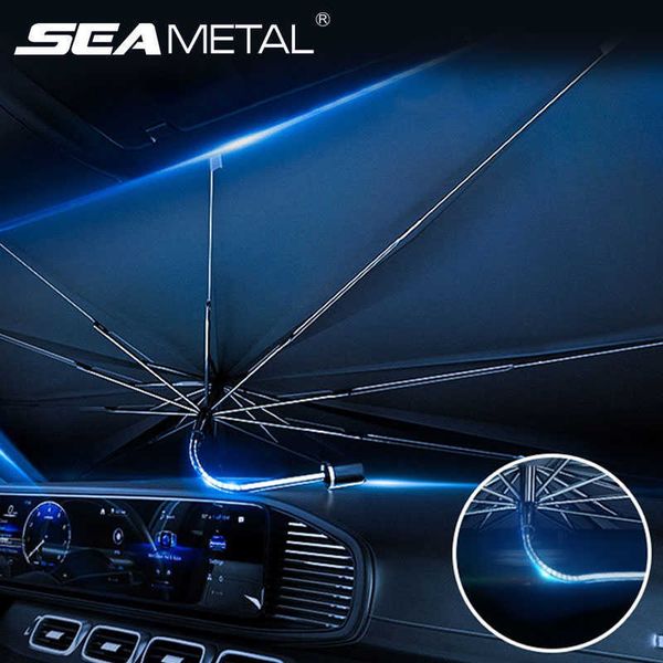

car windshield sunshade car front shading sun shade upgrade auto parasol umbrella type for car window summer sun protection