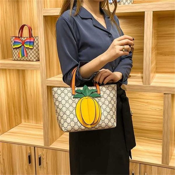 

30% off handbag 2023 new bag women's can be and mixed batches parent-child children's hand-held personality niche bow hand carry