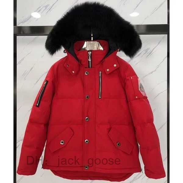 

moose down parkas ship fast winter coats outdoor warm man coate outwear jackets knuckles doudoune 2 rfhj 9 cw2o, Black