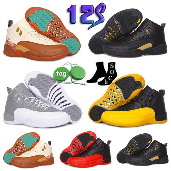 

jumpman 12s basketball shoes 12 stealth hyper royal university blue black royalty taxi playoffs 2023 utility cherry low easter men women spo