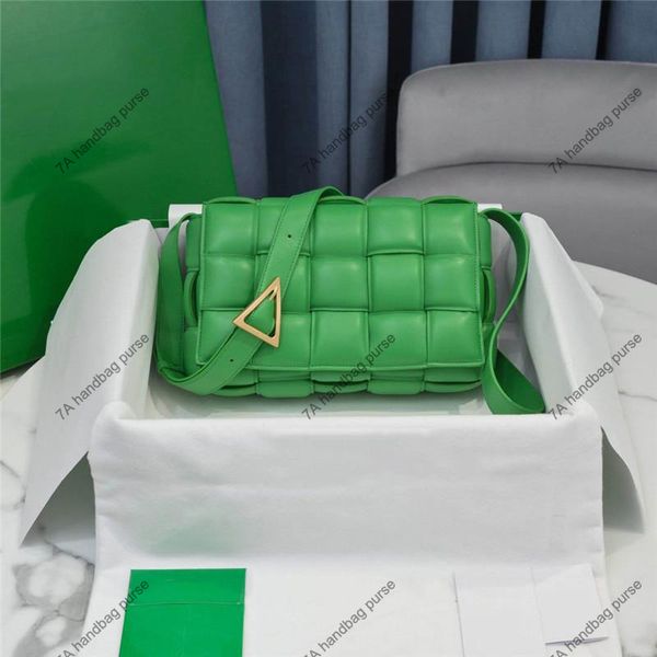 

7a quality handbag designer bags luxury the tote bag parakeet green crossbody shoulder handbag woven genuine leather square luxury lambskin