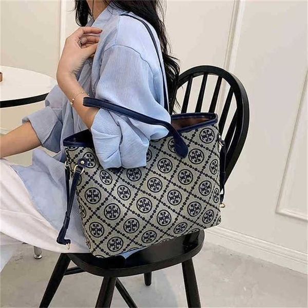 

12% off handbag 2023 new bag trend large mother and son red old flower shopping leisure