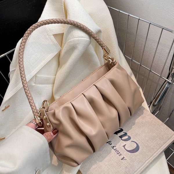 

small soft pu leather underarm handbags 2023 spring fshion luxury brand designer woman shopper handbags shoulder crossbody bag
