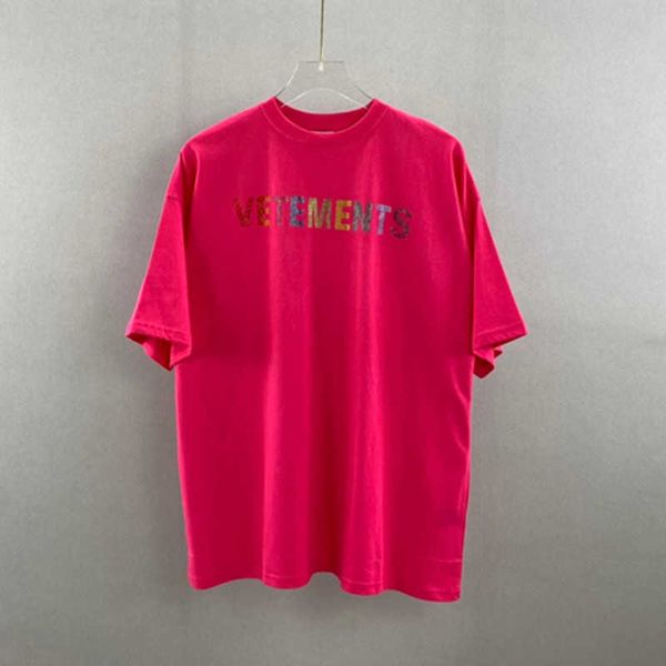 

men's t-shirts 2022ss diamond fashion t-shirt men 1 1 women t shirt vtm vintage streetwear shirts t230209, White;black