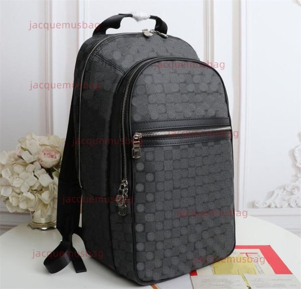 

backpack michael knapsack designer bookbags bags mens womens student school bag high-grade leather travel duffel outdoor sports satchels han