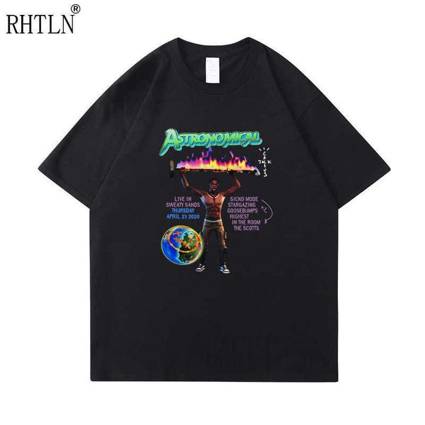 

t-shirt men tee fashion trav outwears sco designer loose high street worn wash easy limited vintage short sleeve trendy casual men's wo, White;black