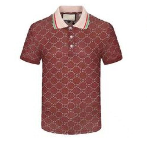 

plus 3xl size multi embroidery polo shirts man fashion design ribbed sleeves split hem stretch polos racing team t shirt, White;black