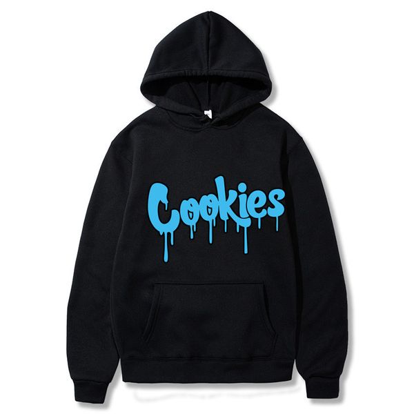 

mens hoodies sweatshirts fashion cookies letter graphic hoodie women men harajuku korean version oversized loose warm black 230209