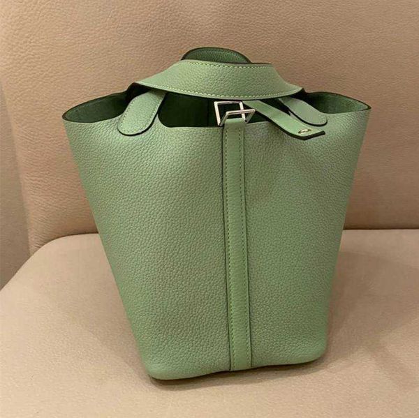 

designer herme shoulder bags for women online outlet bags 2023 new dishes basket bucket togo calf leather lych mya4