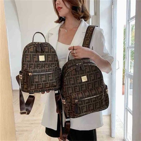 

10% off handbag 2023 new bag trend double large backpack letter printed