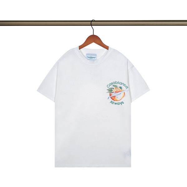 

casablanca t shir men designer shirs casablanc shir wear summer round neck swea absorbing shor sleeves oudoor breahable coon ees us size 50, White;black