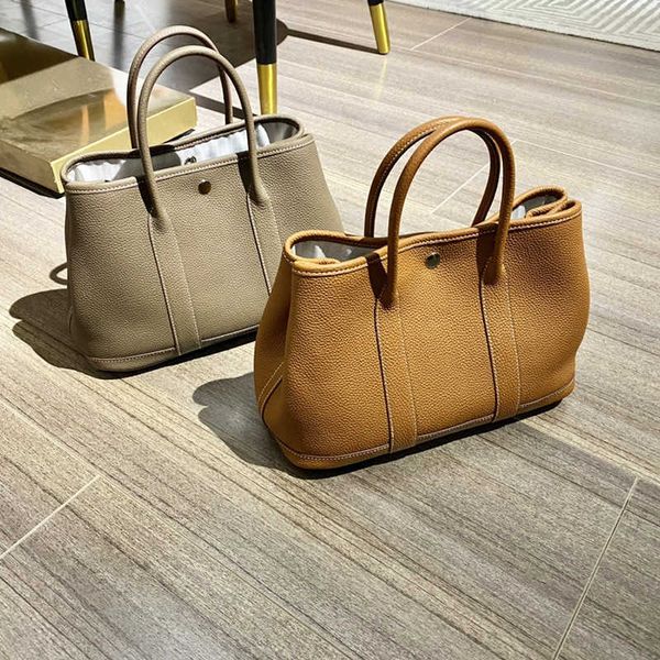 

herme garden party bags online store2023 new non-standard garden handbag large capacity tote bag with ribbon decoration