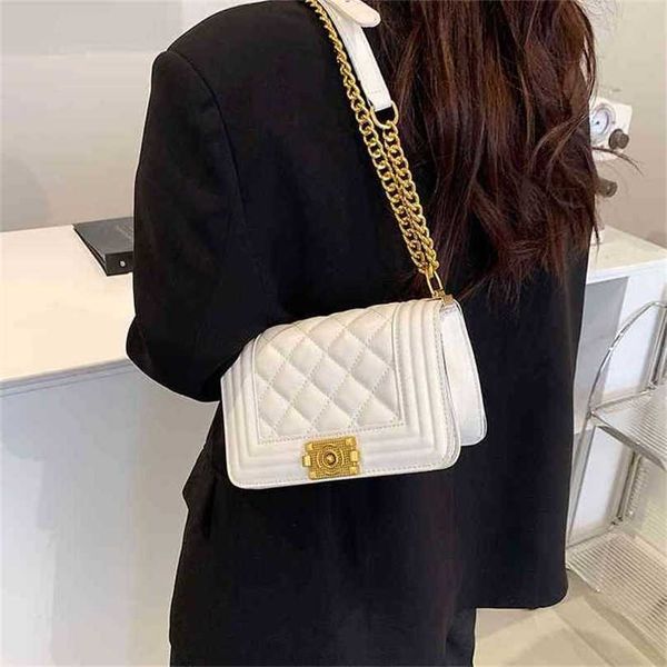 

36% off handbag 2023 new bag women's lingge embroidered line square