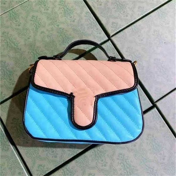 

30% off handbag 2023 new bag trend marmont hand embroidered square trend chain color matching